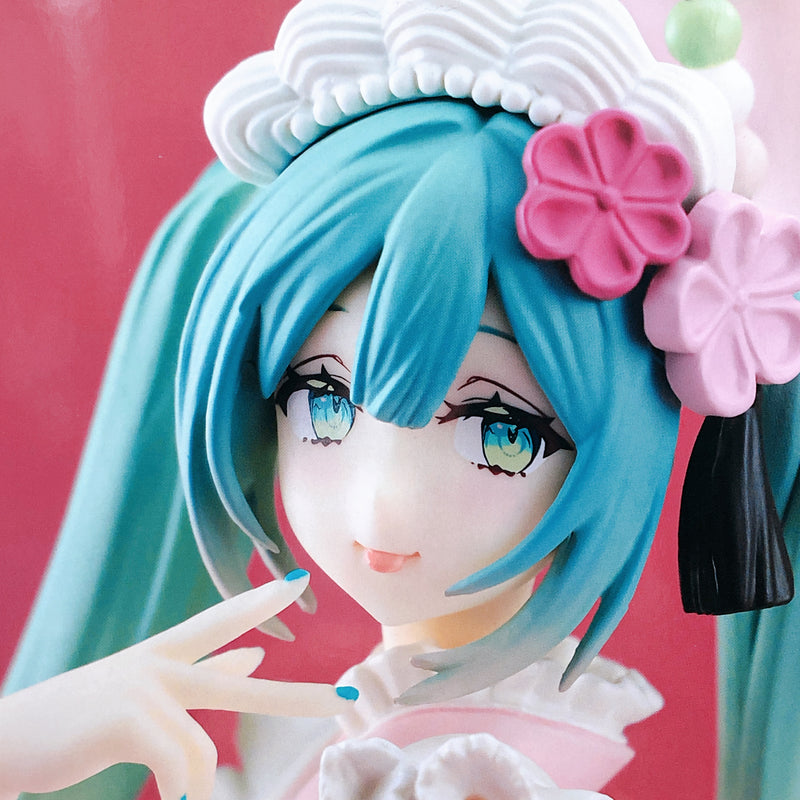 Hatsune Miku Matcha Parfait Sakura Exc∞d Creative Figure SweetSweets [FuRyu]