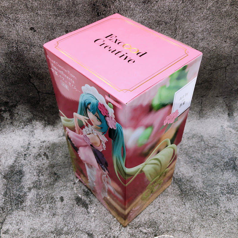 Hatsune Miku Matcha Parfait Sakura Exc∞d Creative Figure SweetSweets [FuRyu]