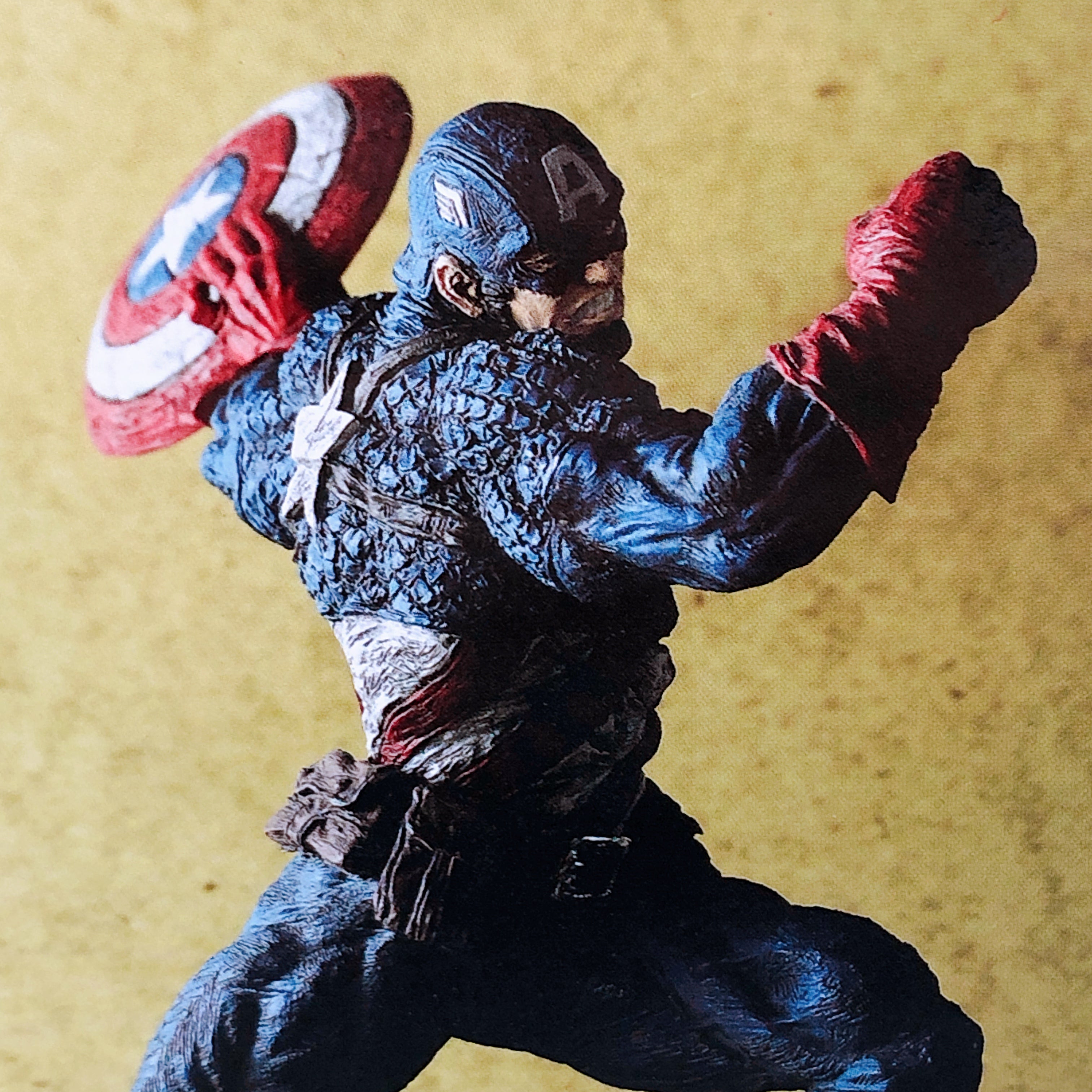 MARVEL Captain America (Full Color) Chojin Giga CAPTAIN AMERICA [BANPRESTO]