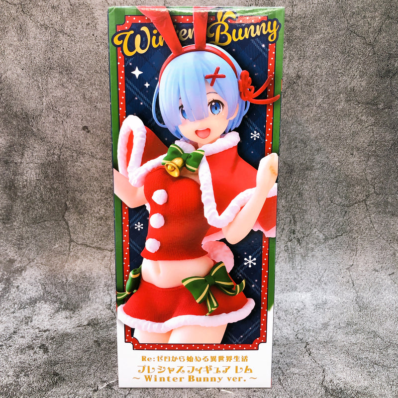 Re:Zero Starting Life in Another World Rem 〜Winter Bunny ver.〜 Precious Figure [Taito]