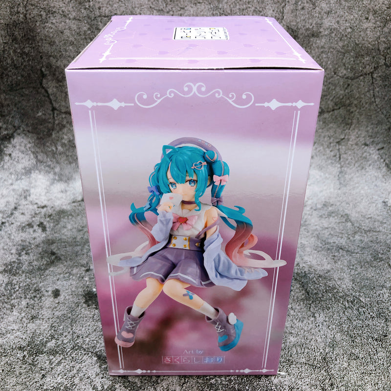 Hatsune Miku Sailor Suit in Love Purple ver. Noodle StopperFigure [FuRyu]