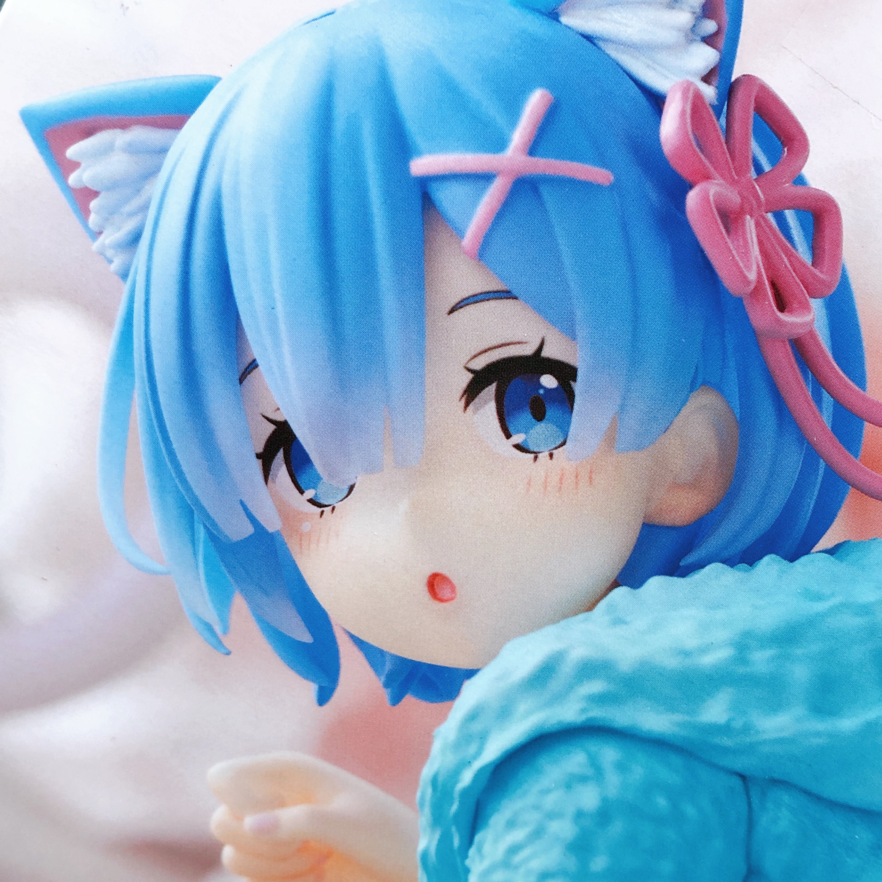 Re:Zero Starting Life in Another World Rem Cat room wear ver. Desktop Cute Figure [Taito]