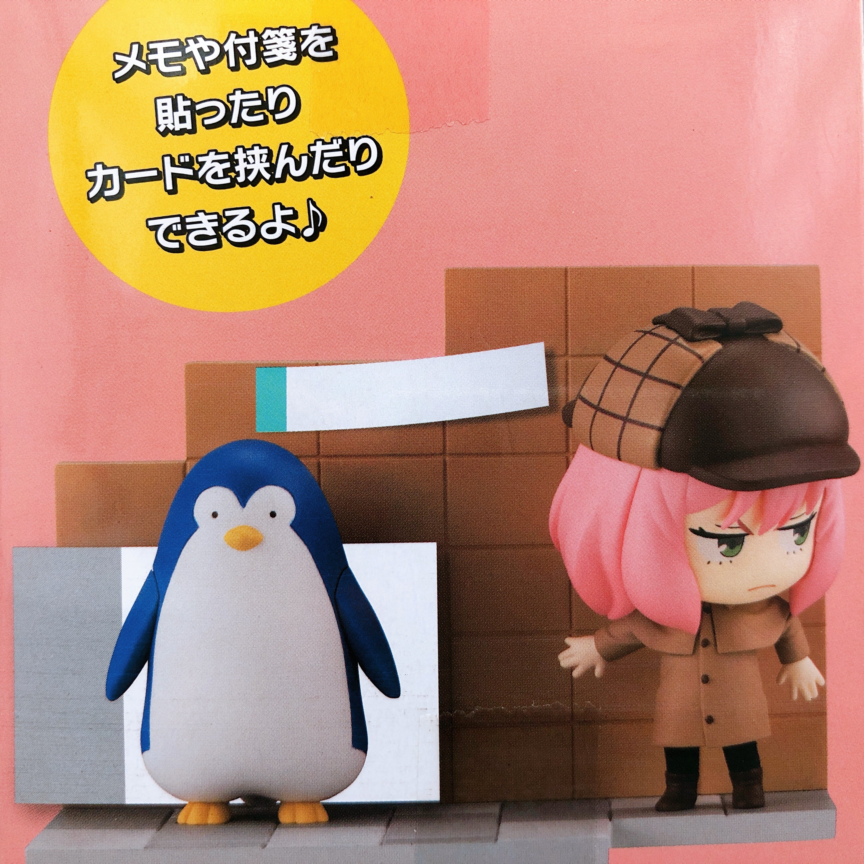 SPY×FAMILY Anya Forger & Penguin Hold Figure Mini [FuRyu]