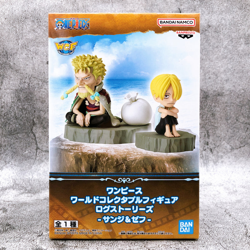 ONE PIECE Sanji & Zeff World Collectable Figure Log Stories (2650625) [BANPRESTO]