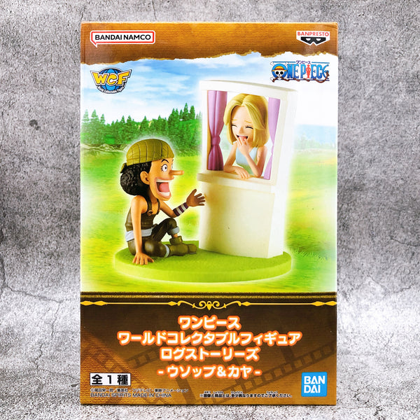 ONE PIECE Usopp & Kaya World Collectable Figure Log Stories [BANPRESTO]