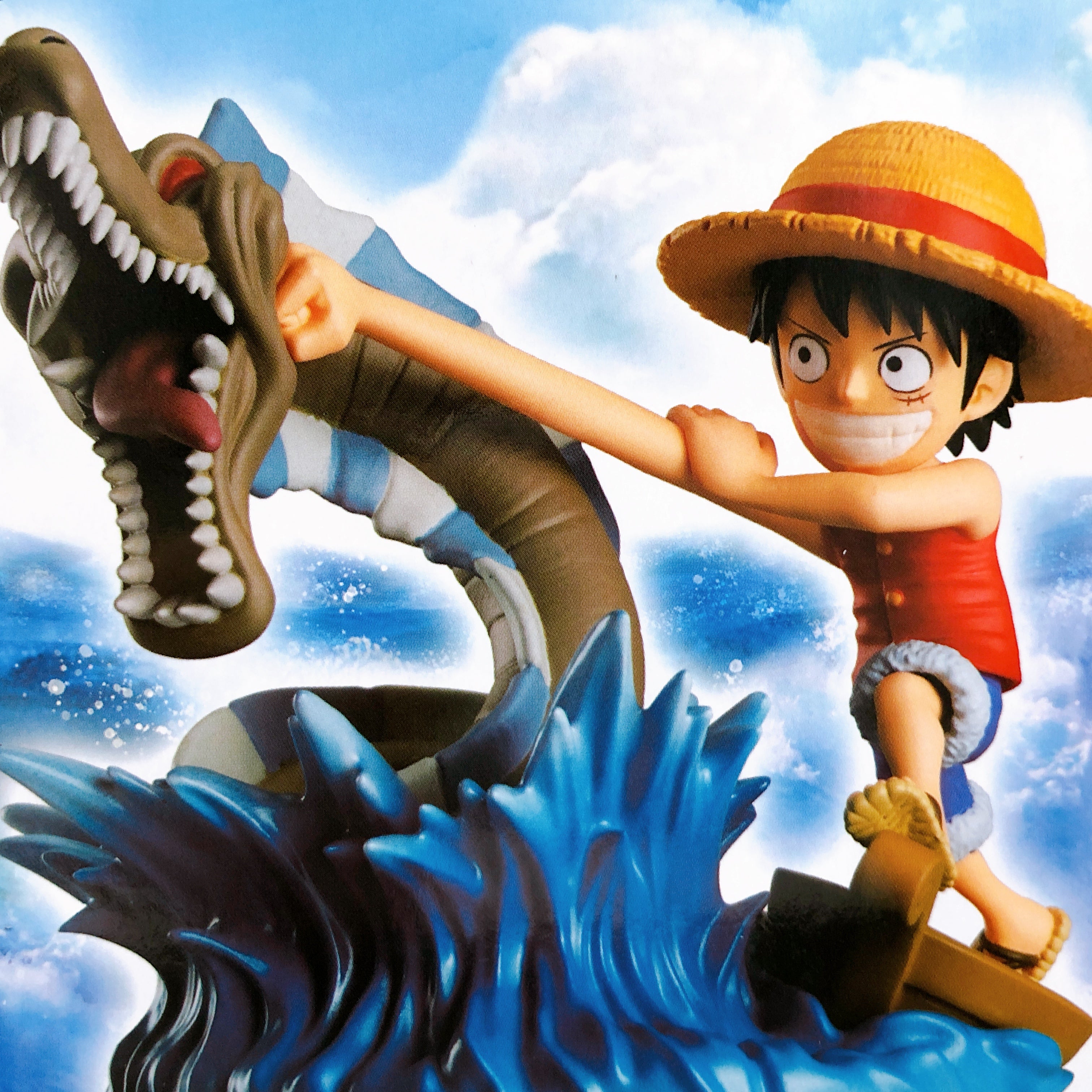 ONE PIECE Monkey D. Luffy VS Near Sea Lord World Collectable Figure Log Stories [BANPRESTO]