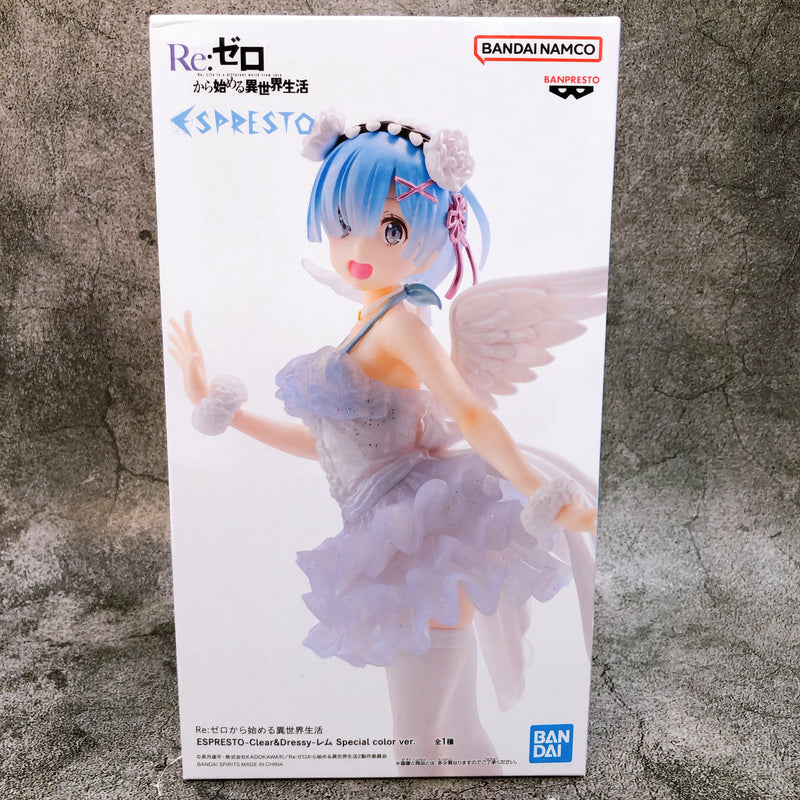 Re:Zero Starting Life in Another World Rem ESPRESTO-Clear & Dressy- Special color ver. [BANPRESTO]