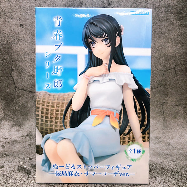 Rascal Does Not Dream of Bunny Girl Senpai Mai Sakurajima Summer Coordination ver. Noodle Stopper Figure [FuRyu]