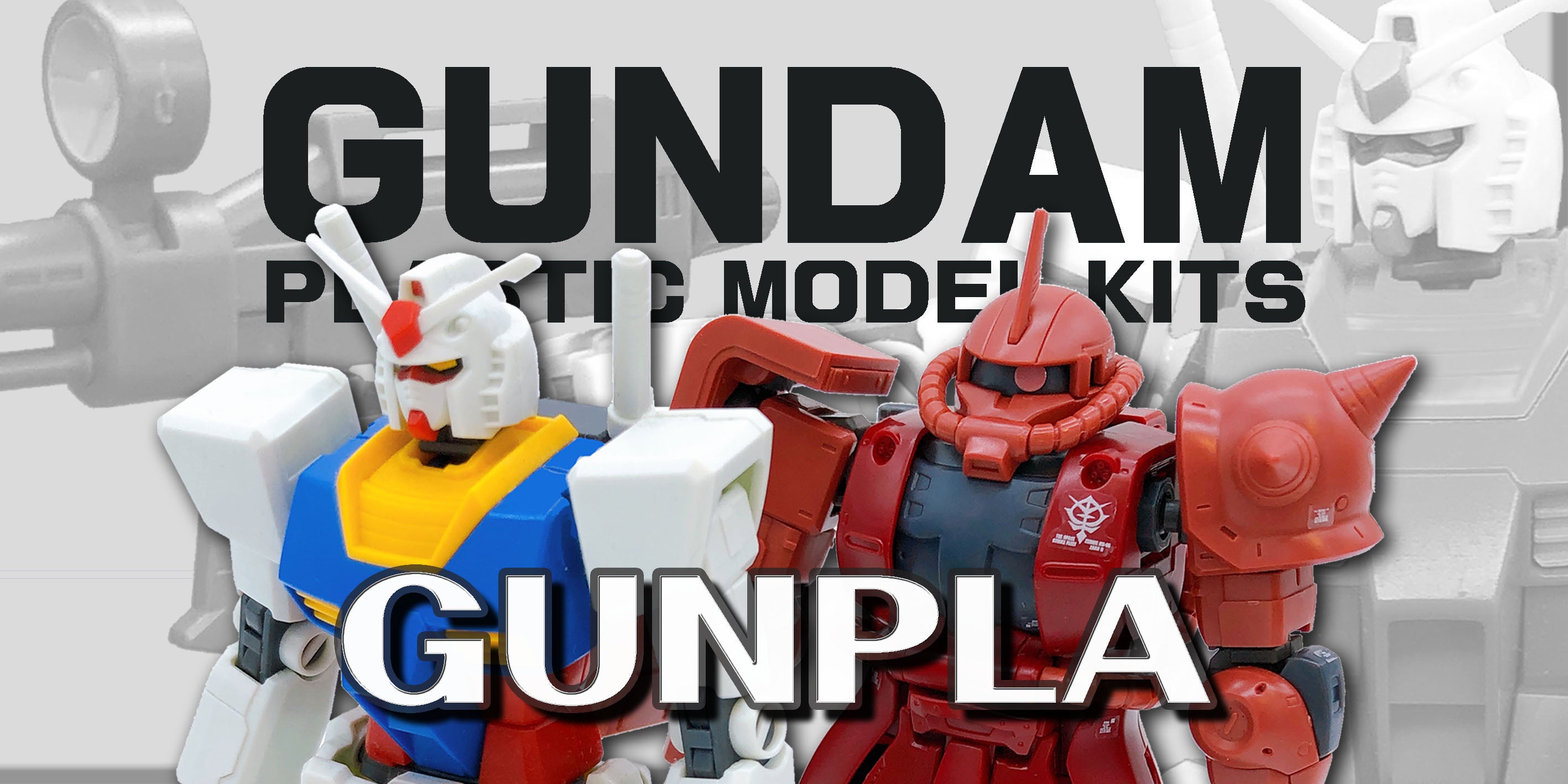 banner gunpla gundam plastic model kits