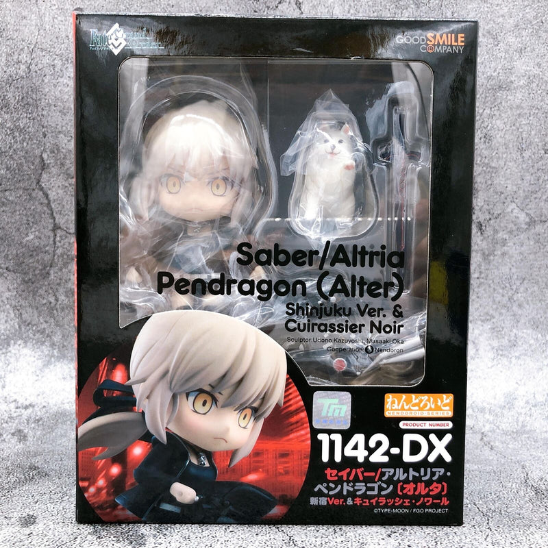 Nendoroid 1142-DX Fate/Grand Order Saber/Altria Pendragon (Alter) Shinjuku Ver. & Cuirassier Noir [Good Smile Company]