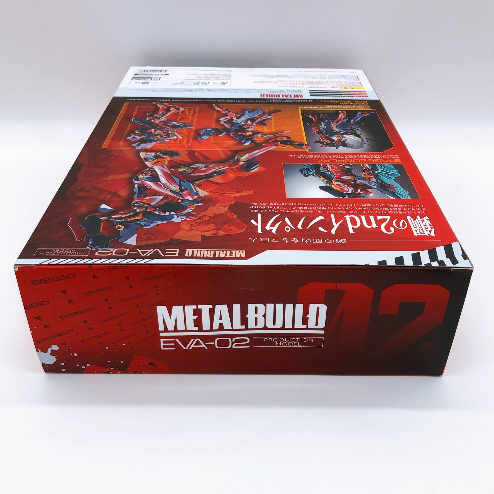 【新品未開封】L BUILD EVA-02 Neon Genesis Evangelion Unit-02 METAL BUILD [Bandai]