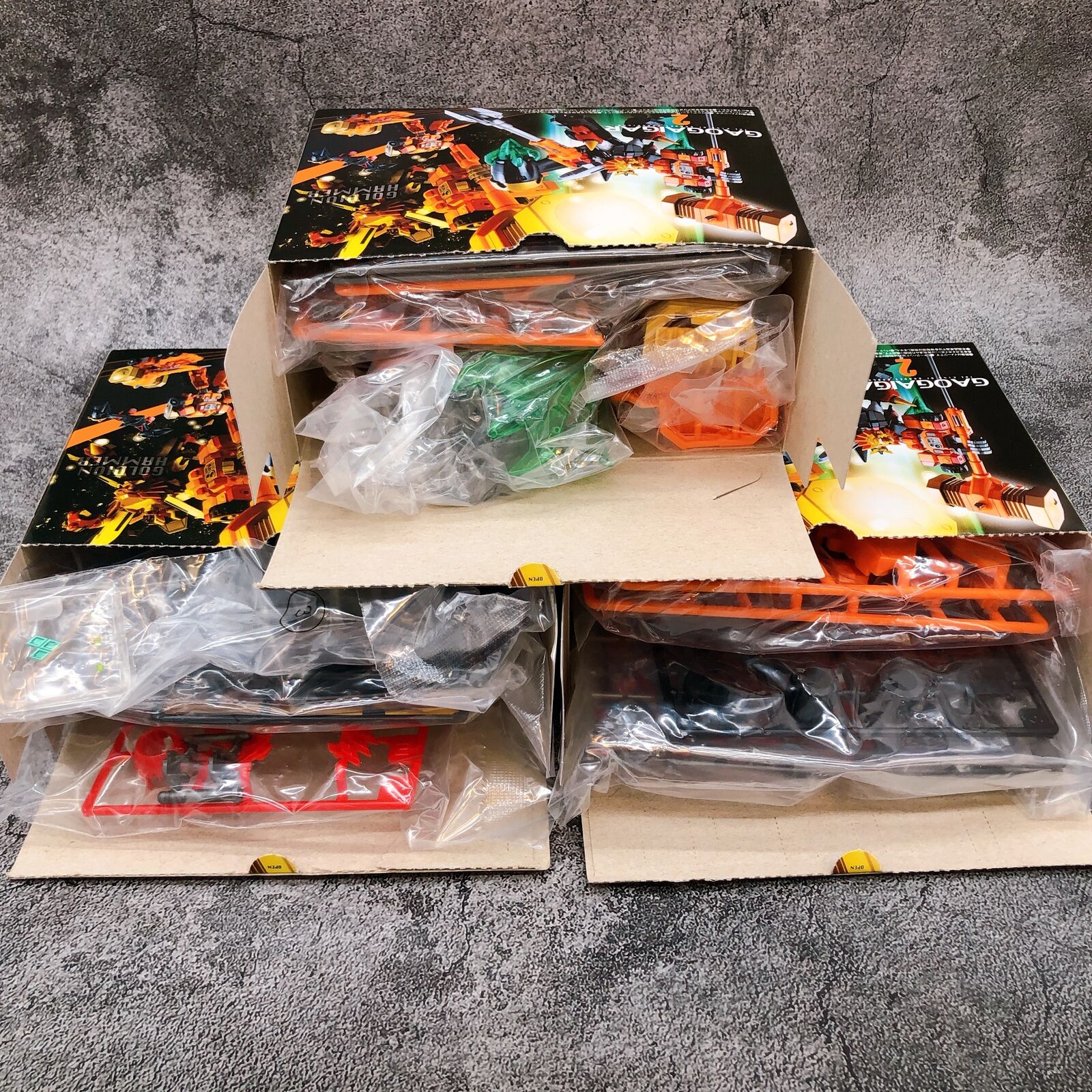 The King of Braves GaoGaiGar 2 Super Minipla Set of 3 [Bandai]