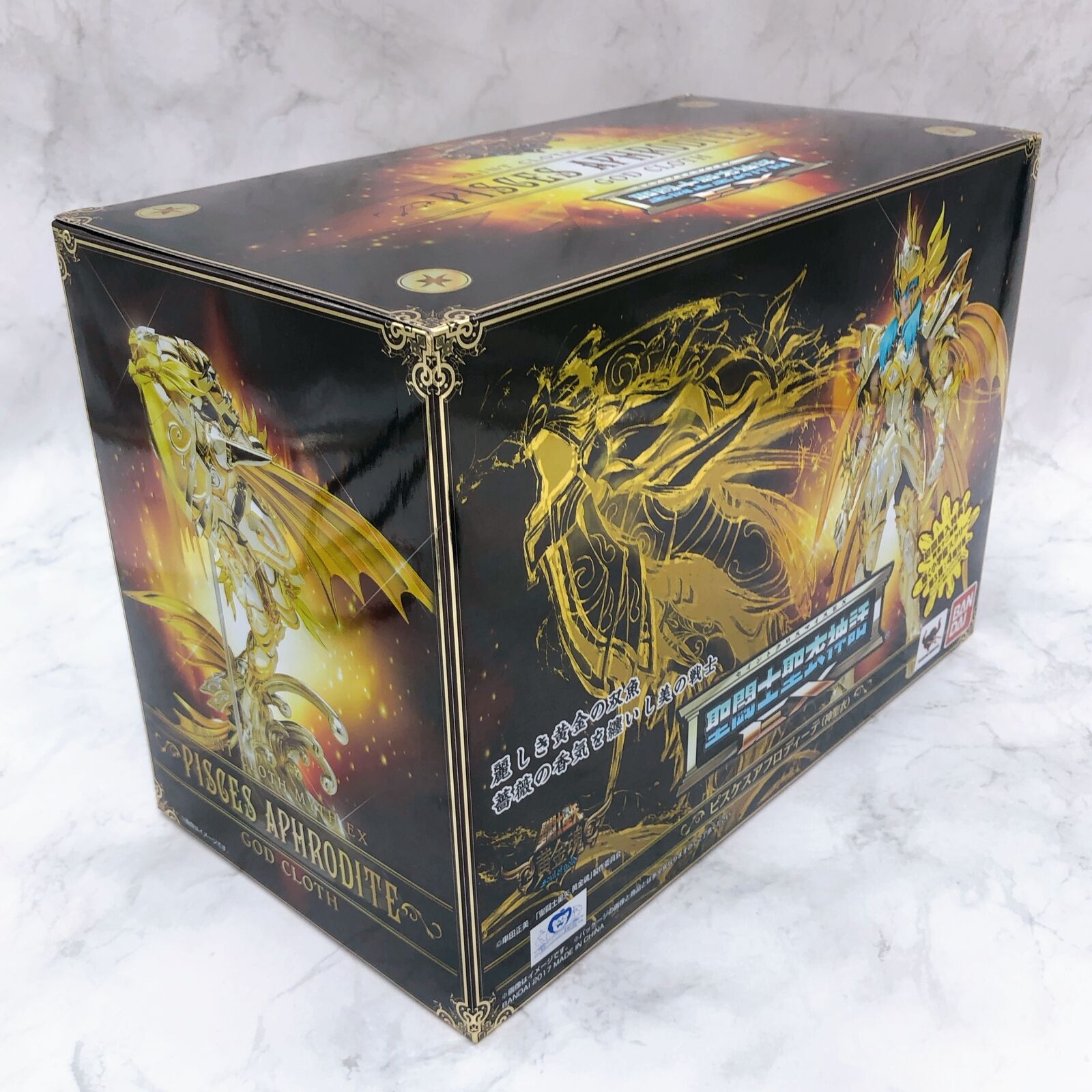 Saint Seiya Pisces Aphrodite (God Cloth) Saint Seiya Myth Cloth EX with First Edition Bonus [Bandai]