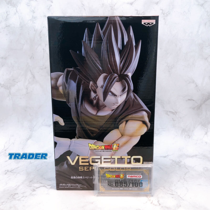 Dragon Ball Super Super Saiyan Vegetto Final Kamehameha !! Sepia Color Ver.1 [BANPRESTO]