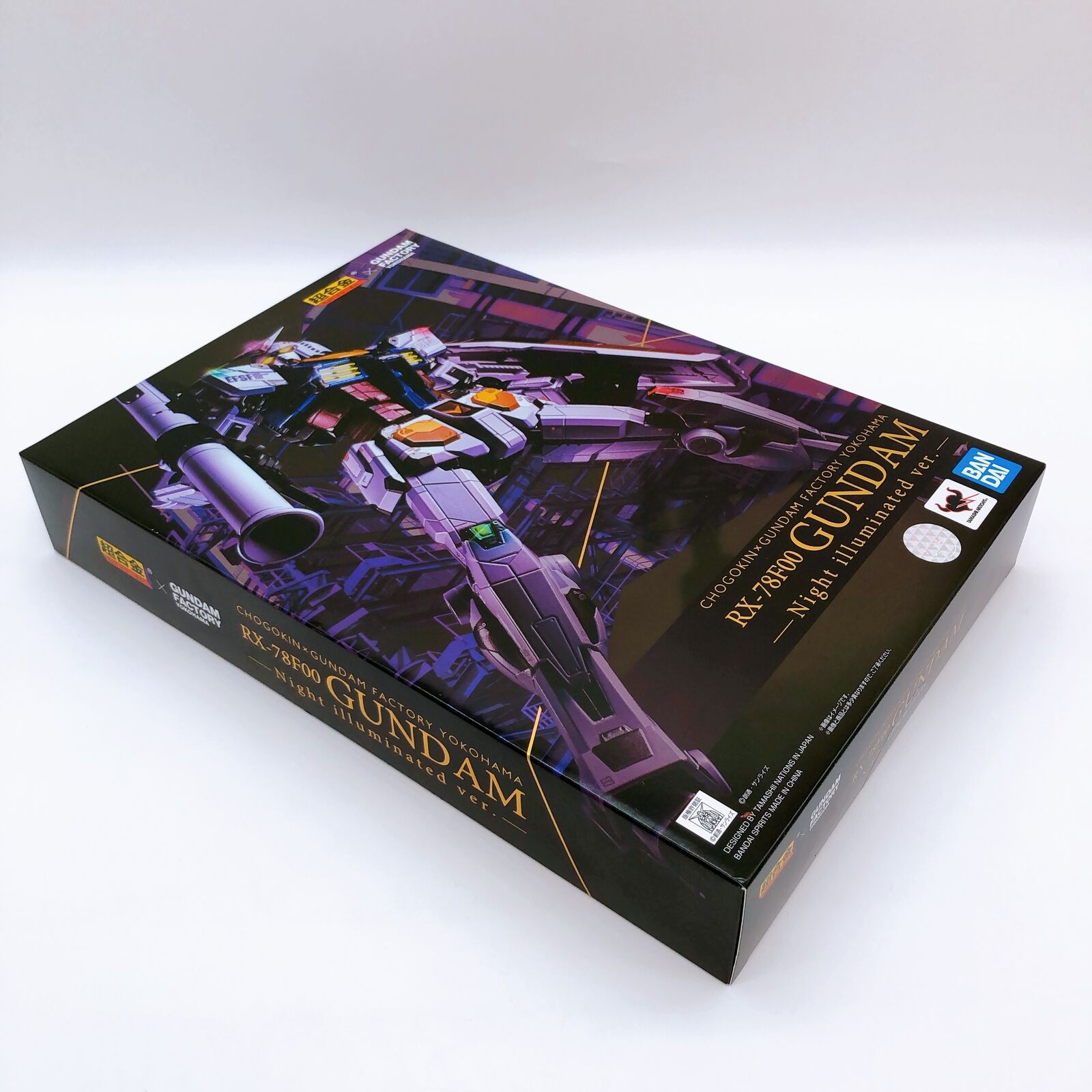 Chogokin × Gundam Factory Yokohama RX-78F00 GUNDAM ‐Night Illuminated Ver.- [BANDAI SPIRITS]