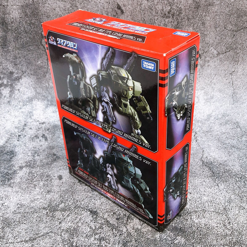 Diaclone DA-05 Powered System Set A&B Type Space Cosmo Marines Ver. Limited [TAKARA TOMY]