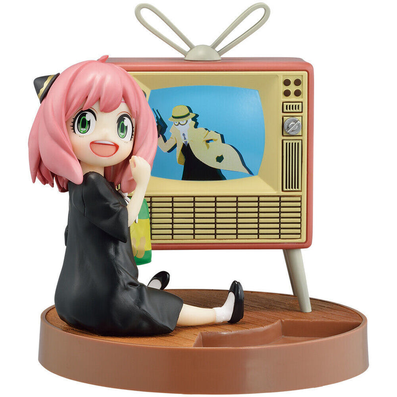 SPY×FAMILY Anya Forger Ichiban-Kuji Lovely Ordinary Days A Prize Waching TV [BANPRESTO]