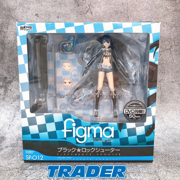 Figma SP-012 Black Rock Shooter Original Animation DVD Included [Max Factory]