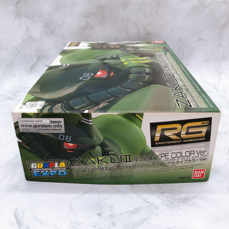 RG 1/144 Zaku II Real Type Color Ver. [Gunpla EXPO Limited]