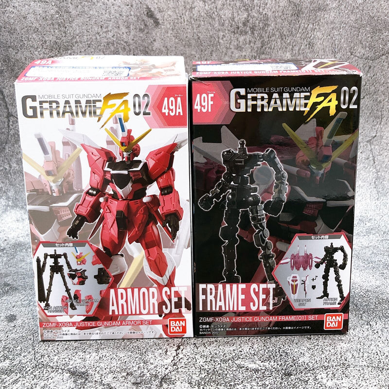 <Set> Mobile Suit Gundam G-Frame FA 02 Justice Gundam Armor ＆Frame Set