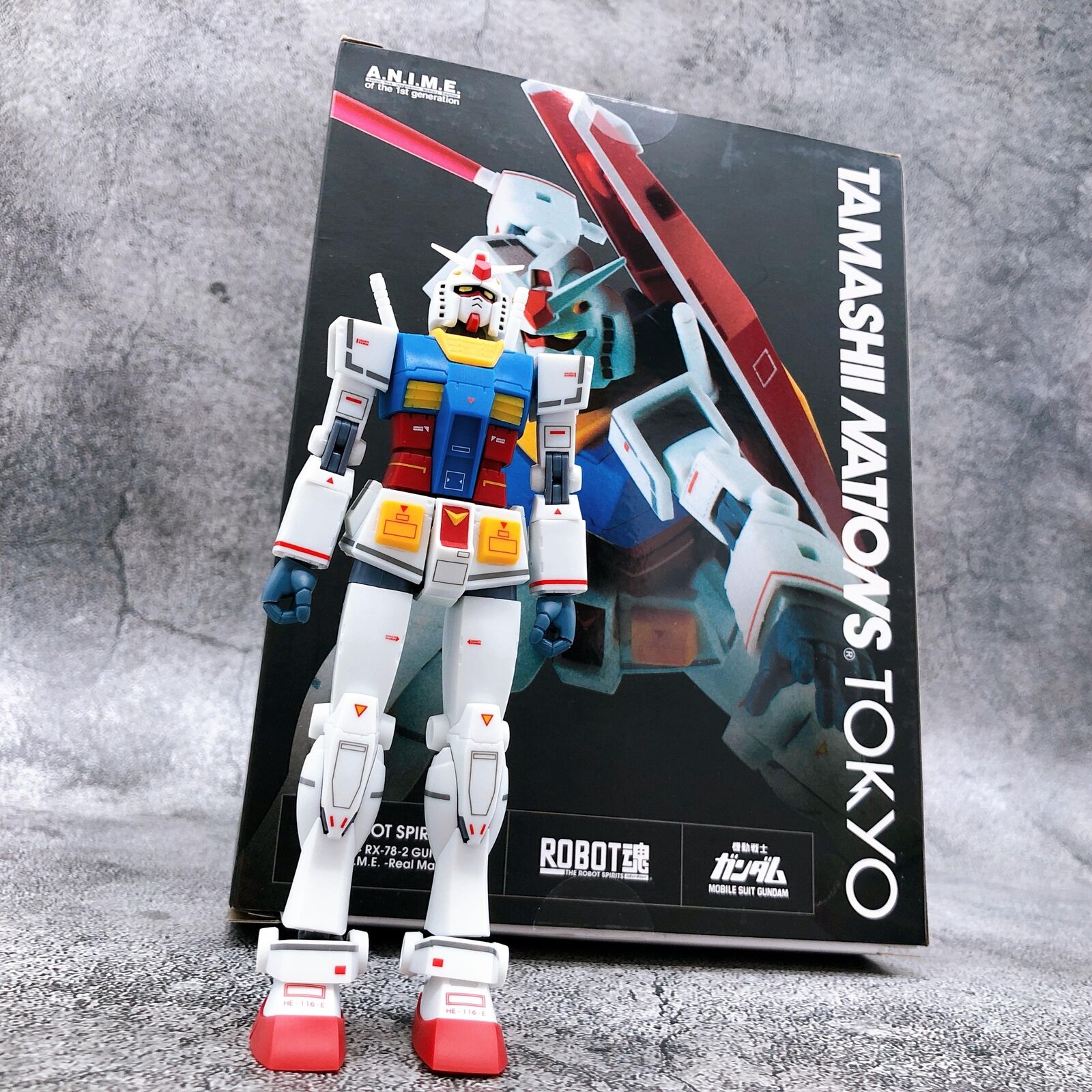 Robot Spirits <SIDE MS> Mobile Suit Gundam RX-78-2 Gundam ver. A.N.I.M.E. ?Real Marking? [Bandai]