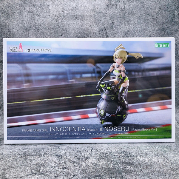 Frame Arms Girl Innocentia [Racer] ＆ Noseru [Racing Specs Ver.] [KOTOBUKIYA]