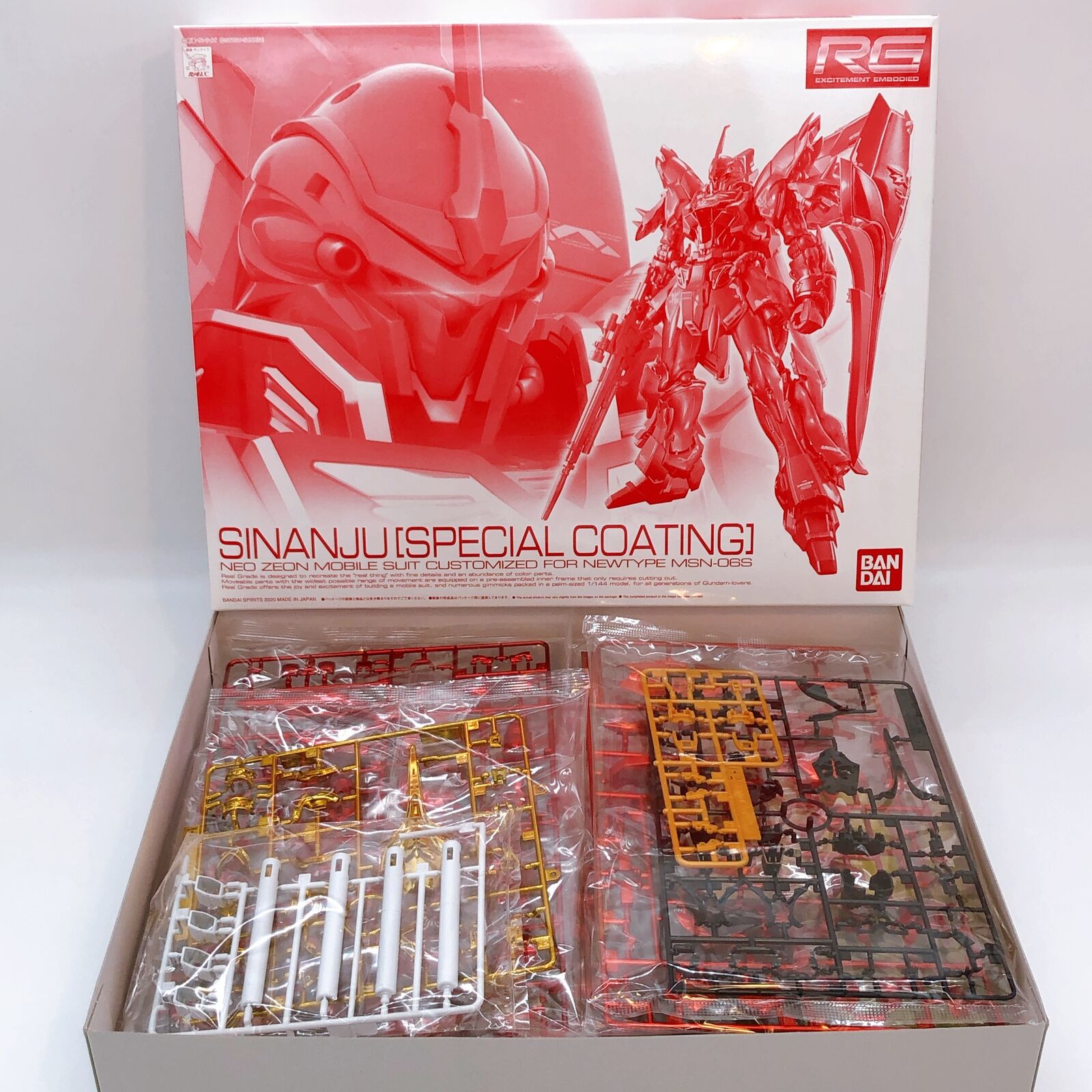 RG 1/144 Sinanju [Special Coating] [Premium Bandai]