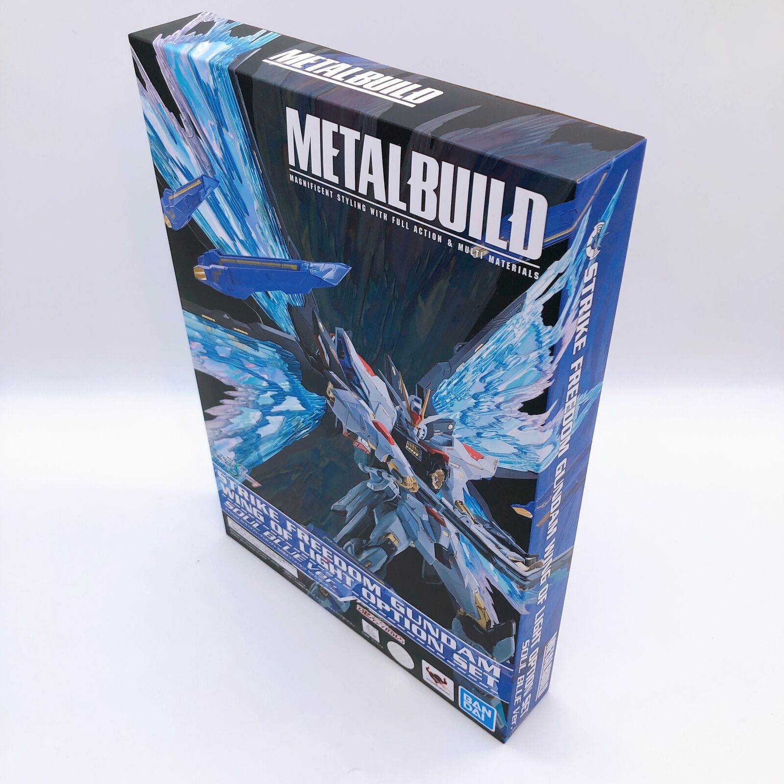Mobile Suit Gundam Seed Destiny Strike Freedom Gundam Wing of Light Optional Parts Set Soul Blue Ver. METAL BUILD [Premium Bandai]