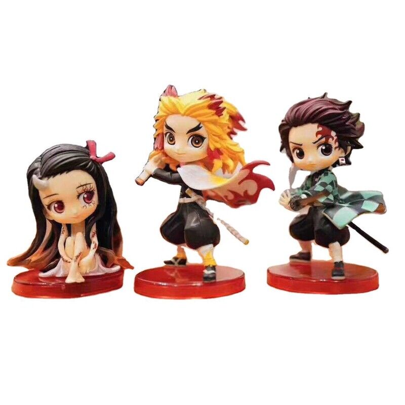 Demon Slayer Kamado Tanjiro ＆ Kamado Nezuko ＆ Rengoku Kyojuro Q posket petit Weekly Shonen Jump no.35 [BANPRESTO]