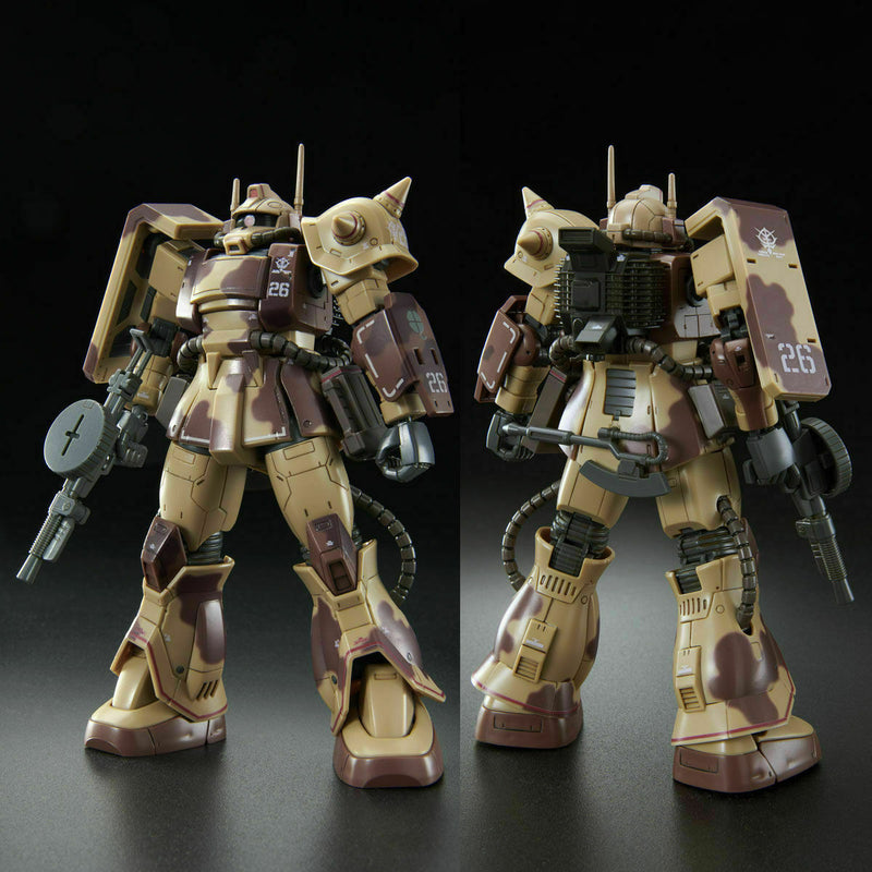 HG 1/144 Zaku Desert Type (Double Antenna) [Premium Bandai]