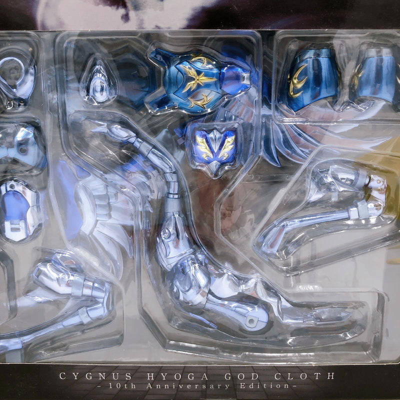 Saint Seiya Cygnus Hyoga God Cloth 10th Anniversary Edition Saint Cloth Myth [Bandai]