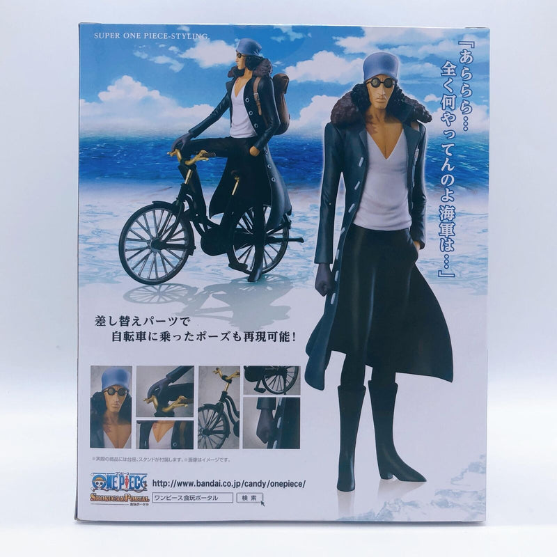 ONE PIECE Aokiji Kuzan & Bicycle Set Super One Piece Styling FILM Z special [BANPRESTO]