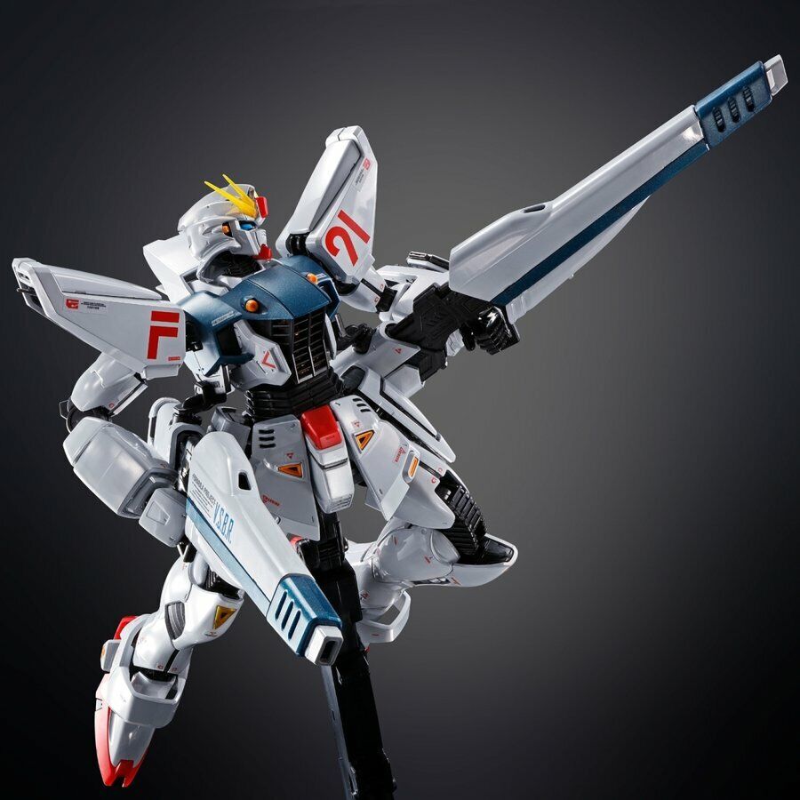 MG 1/100 Gundam F91 Ver.2.0 [Titanium Finish] [Premium Bandai]