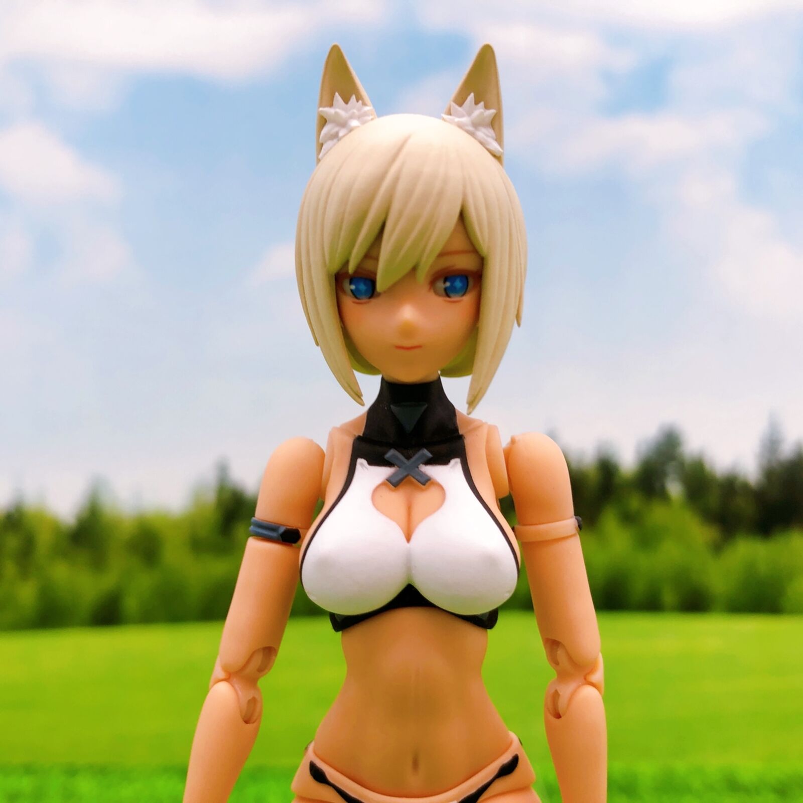 G.N.PROJECT WOLF-001 Swimwear Body & Armed Set [Snail Shell]