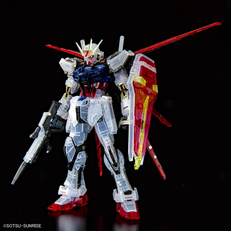 RG 1/144 Aile Strike Gundam & Skygrasper Launcher / Sword Pack Set [Clear Color] [Gundam Base Limited] 「Mobile Suit Gundam SEED」