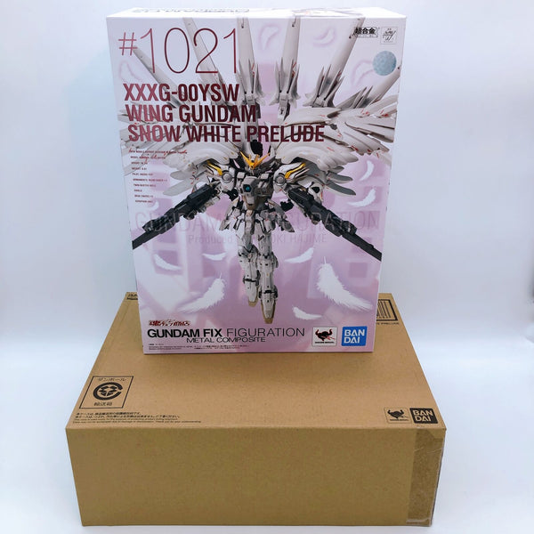 New Mobile Suit Gundam W Frozen Teardrop  Wing Gundam Snow White Prelude GUNDAM FIX FIGURATION METAL COMPOSITE Tamashii Web Shop Limited [BANDAI SPIRITS]