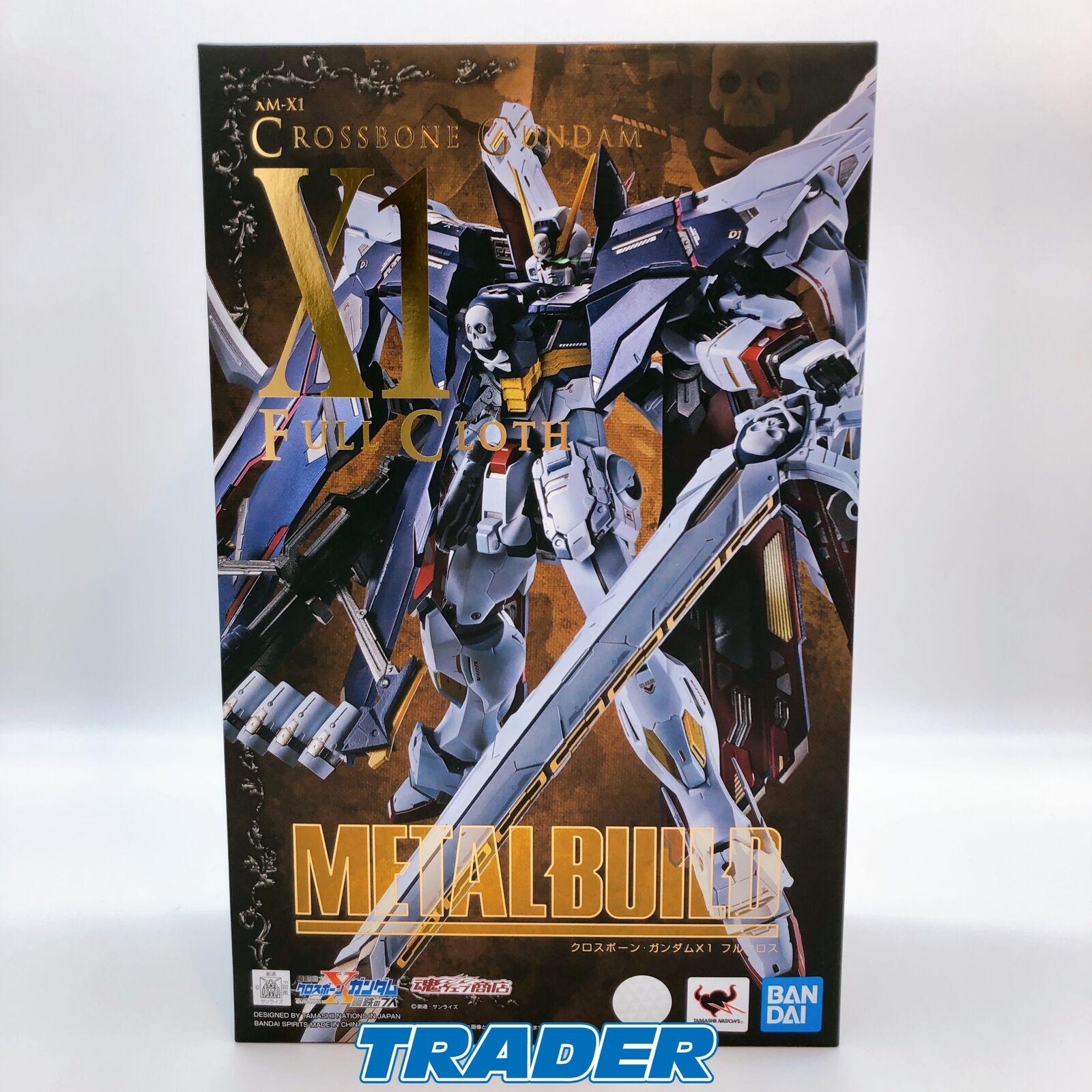 Mobile Suit Crossbone Gundam X1 Full Cloth METAL BUILD [BANDAI SPIRITS]