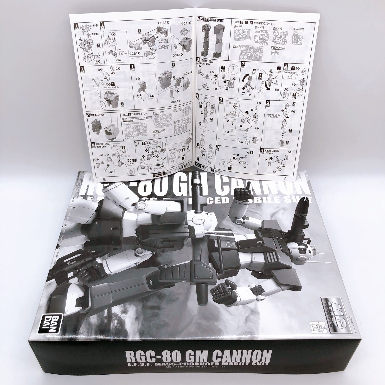 MG 1/100 RGC-80 GM Cannon [Premium Bandai]