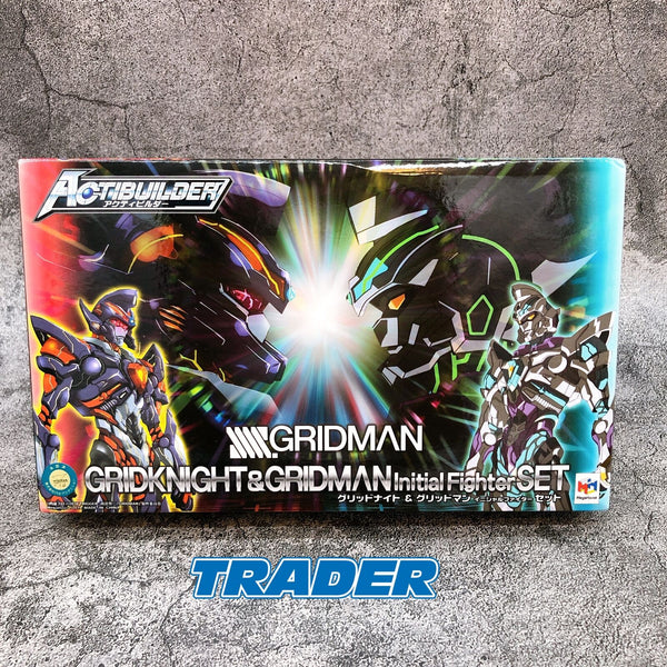 SSSS.GRIDMAN Actibuilder Gridknight & Gridman (Initial fighter) Set [MegaHouse]