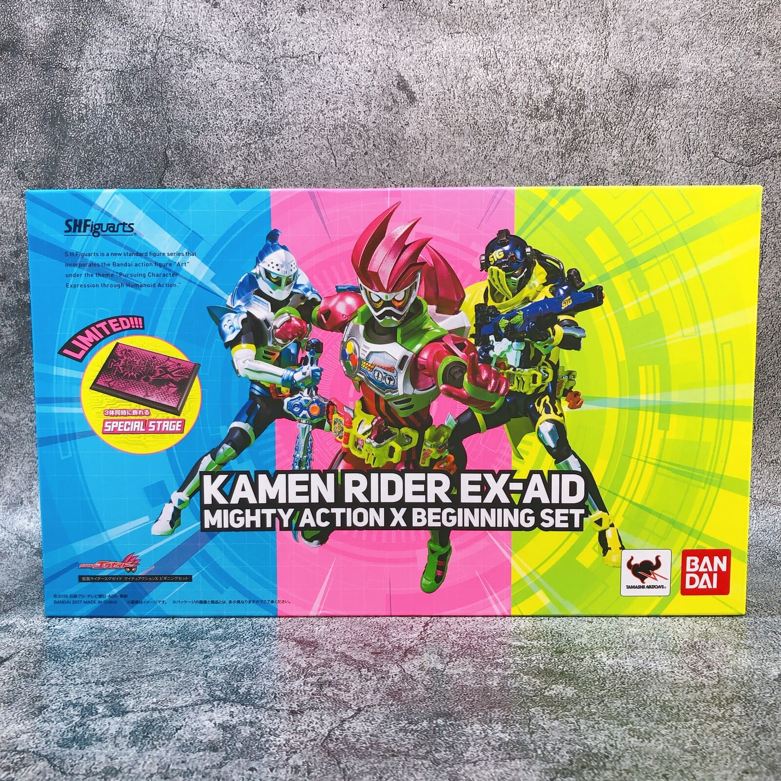 Kamen Rider Ex-Aid Mighty Action X Beginning Set (Set of 3) S.H.Figuarts [Bandai]