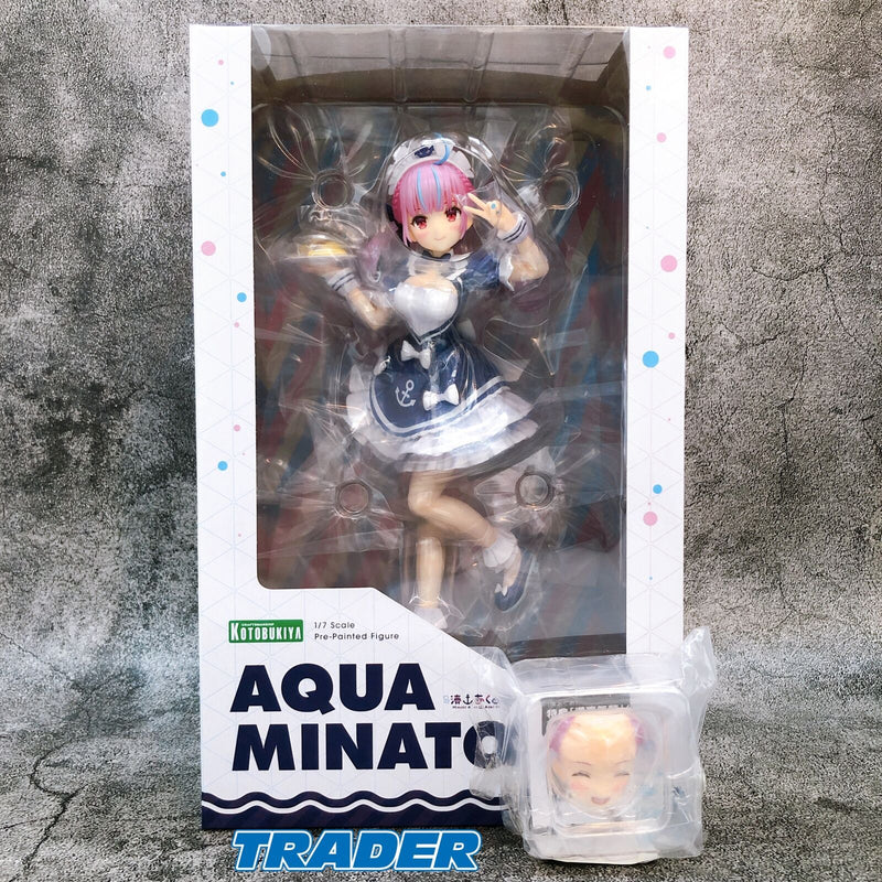 Hololive Minato Aqua 1/7 Scale + Kotobukiya Exclusive Bonus [KOTOBUKIYA]