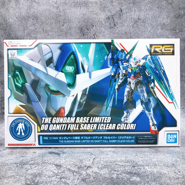 RG 1/144 OO Qan(t) Full Saber [Clear Color] [Gundam Base Limited]
