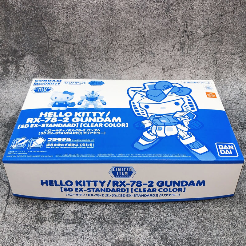 SD Gundam EX-Standard Hello Kitty / RX-78-2 Gundam [Clear Color] [Bandai Spirits]