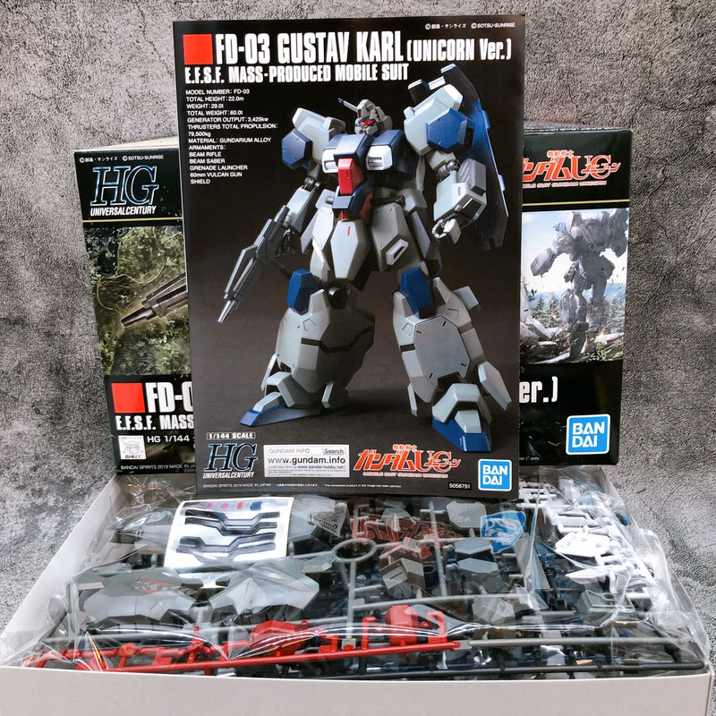 HGUC 1/144 Gustav Karl (Unicorn Ver.)