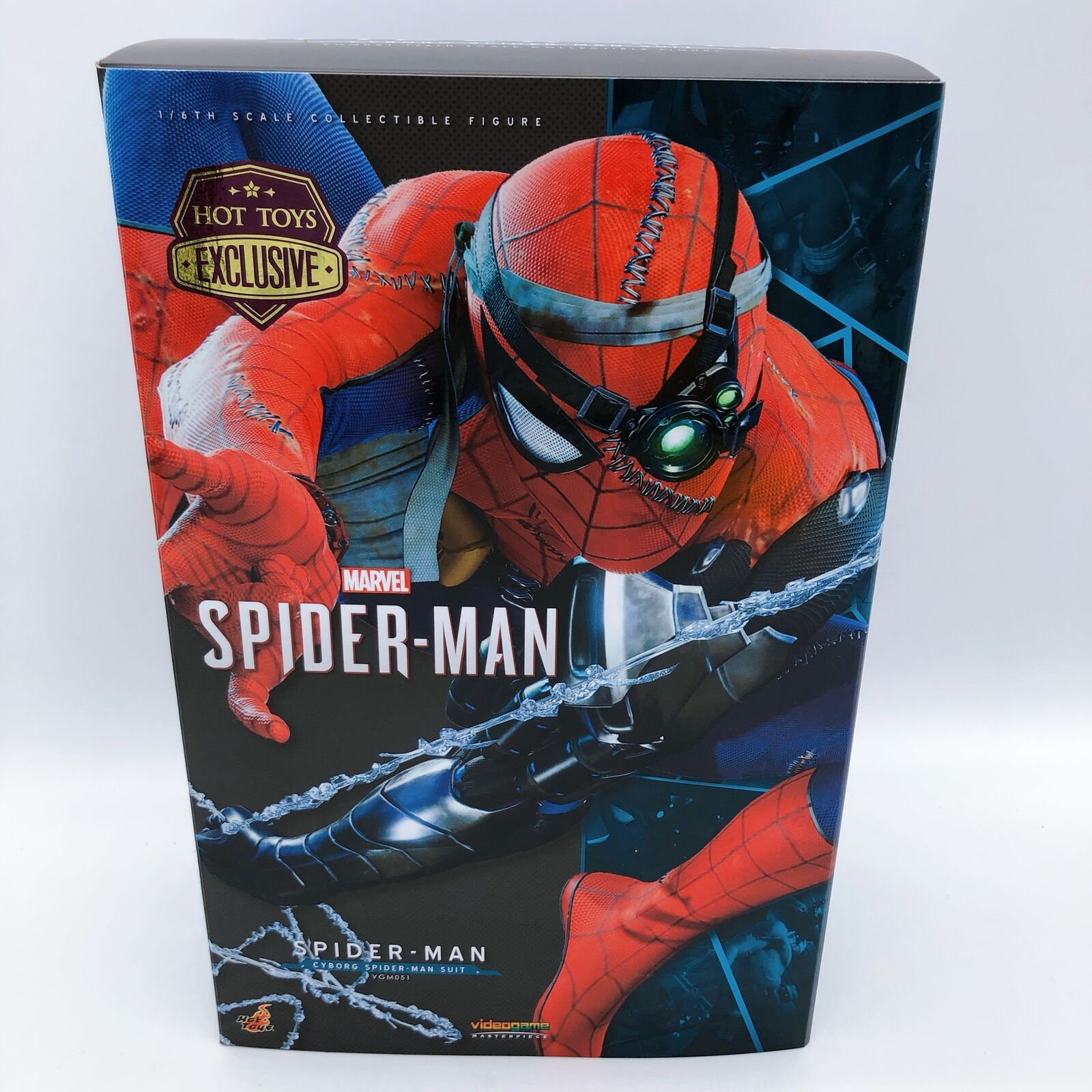 Marvel’s Spider-Man (Cyborg Spider-Man Suit) VideoGame Masterpiece 1/6 Scale Action Figure [Hot Toys]