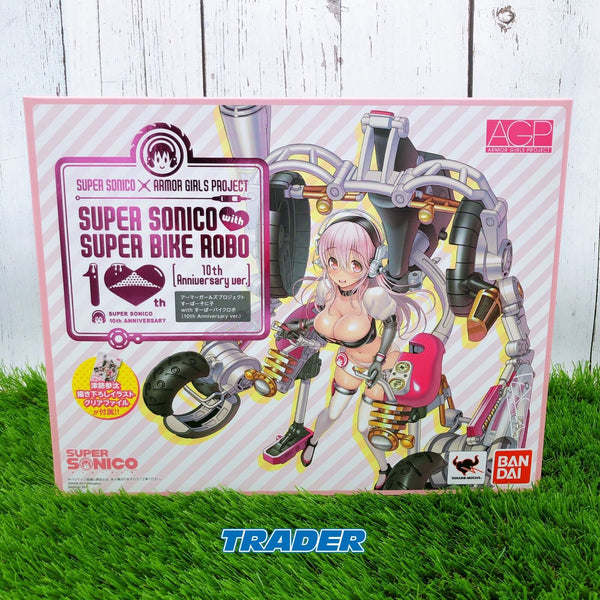 Super Sonico with Super Bike Robo (10th Anniversary ver.) Armor Girls Project [Bandai]