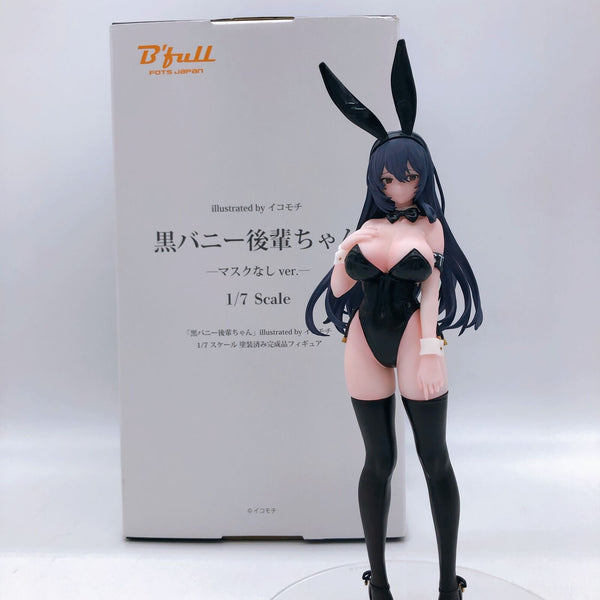 Black Bunny Junior-chan (No Mask Ver.) illustrated by Ikomochi 1/7 Scale [B'Full]