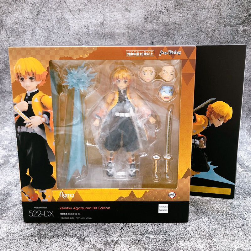 Figma 522-DX Demon Slayer Agatsuma Zenitsu DX Edition + Exclusive Bonus [Max Factory]