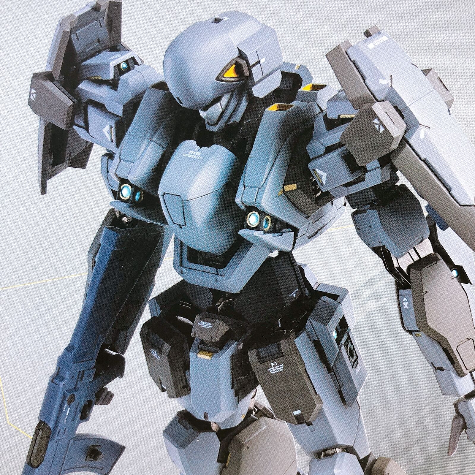 引退品です！値引き可能未組立HG M9 GERNSBACK &LAEVATEIN Bandai HG M9 Gernsback Ver.IV (Aggressor Squadron) - Newtype