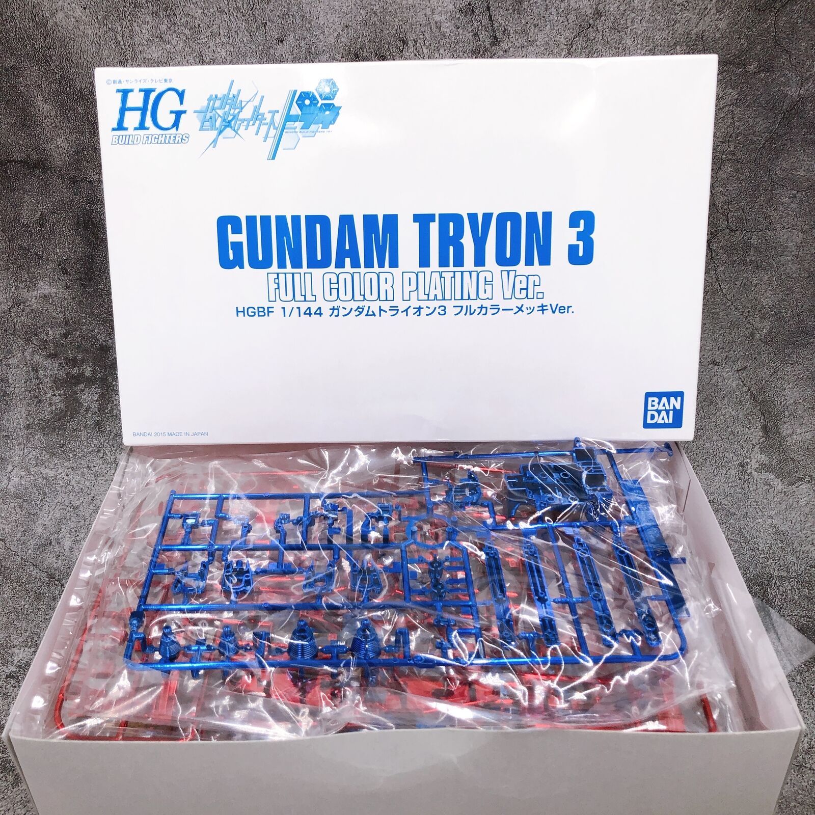 HGBF 1/144 Gundam Tryon 3 Full Color Plating Ver.